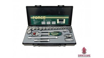 Κασετίνα καρυδάκια 1/2''  24 τμχ  Force  4246-5