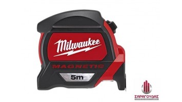 Μέτρο μαγνητικό βαρέως τύπου 5μ Milwaukee 4932464599