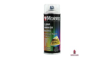 Σπρέι βερνίκι Σατινέ διάφανο Morris  33483