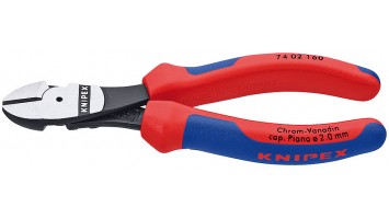 Πλαγιοκόφτης ατσαλοσύρματος 7402160 Knipex