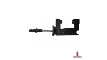 Plastic external windows holders with auto grirp 38089 Black