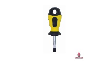 Screwdriver for grip stubby Slotted 32877 FF Group