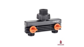 Male threaded two way adapter ¾’’ 8589 Claber