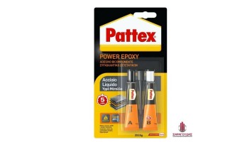 Εποξική κόλλα 2 Συστατικών - Υγρό μέταλλο Power Epoxy Pattex 4307362717