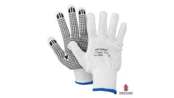 Gloves with PVC dots 610207