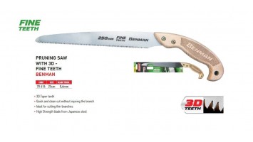 Pruning saw with 3D teeth 70616 Benman
