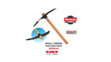 Small forged pick mattock 77239 Benman