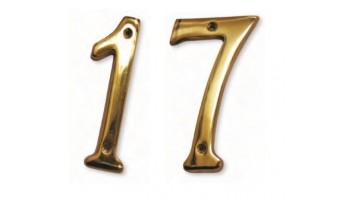 House Brass numbers 0-9 661114*