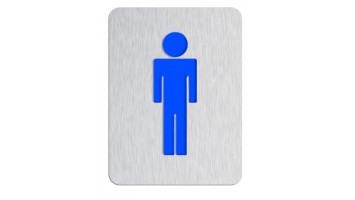 WC Inox label Men S-WCM