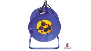 Cable reel 4 schuko with cable 3x1,5mm²  20m 21220