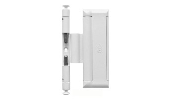 Lock for hinged doors and windows 510115 White Doublex S Cal