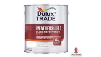 Ριπολίνη νερού  Weathershield Quick Drying Exterior Gloss Dulux