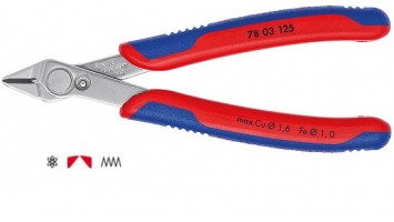 Πλαγιοκόφτης ηλεκτρονικών  Electronic Super 7803125 Knipex